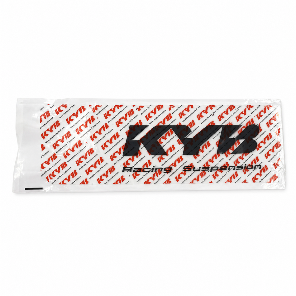 Sticker ff SET KYB Racing Suspension BLACK