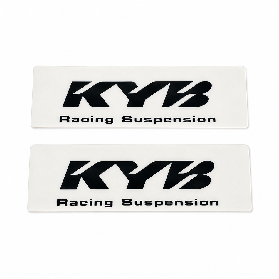 Sticker ff SET KYB Racing Suspension BLACK