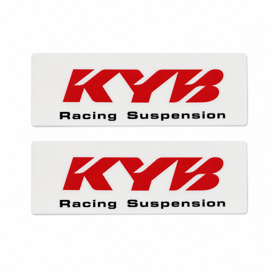 Sticker ff SET KYB Racing Suspension RED