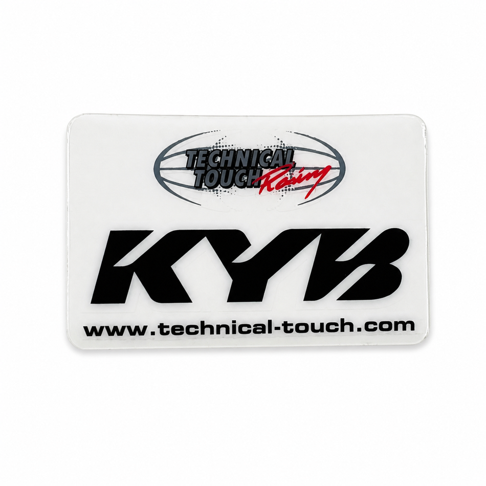 Sticker RCU KYB by Technical Touch BLACK