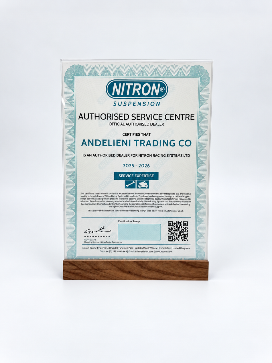 Nitron Certificate